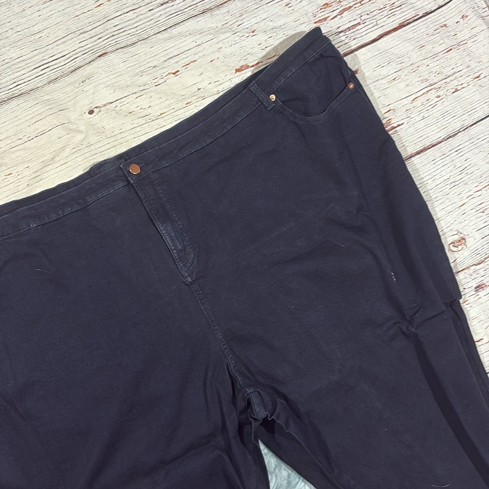 NWOT Universal Standard Petite High Rise Skinny Seine Dark Indigo sz 40 - Picture 5 of 8